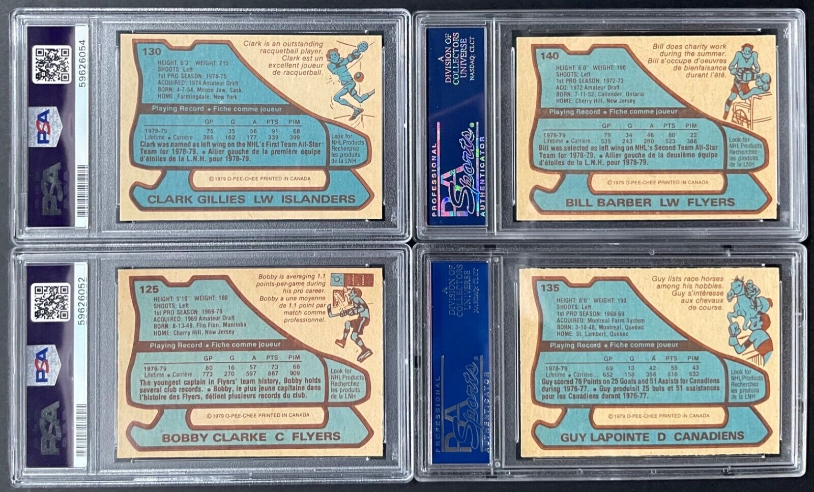 1979 O-Pee-Chee Full Set x38 Graded Cards Wayne Gretzky Rookie RC PSA Glory Days Collectibles 1979 O-Pee-Chee Full Set x38 Graded Cards Wayne Gretzky Rookie RC PSA Glory Days Collectibles