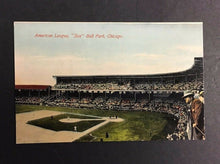 Load image into Gallery viewer, 1910 American League Ballpark Chicago White Sox Baseball Postcard Vintage USA
