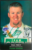 1998 Paul Tracy Cart Promo Personally Signed Autographed FedEx Championship