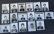 1979-1980 OHA Season Sudbury Wolves Lot of 17 Team Issued Player Photos Hockey