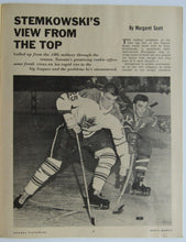 Load image into Gallery viewer, 1965 Hockey Pictorial Magazine - Ron Ellis &amp; Charlie Hodge Front Cover NHL
