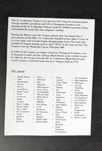 Load image into Gallery viewer, 1950s Thompson Products St.Catharines Teepees Team Photo OHA Jr. A Memorial Cup
