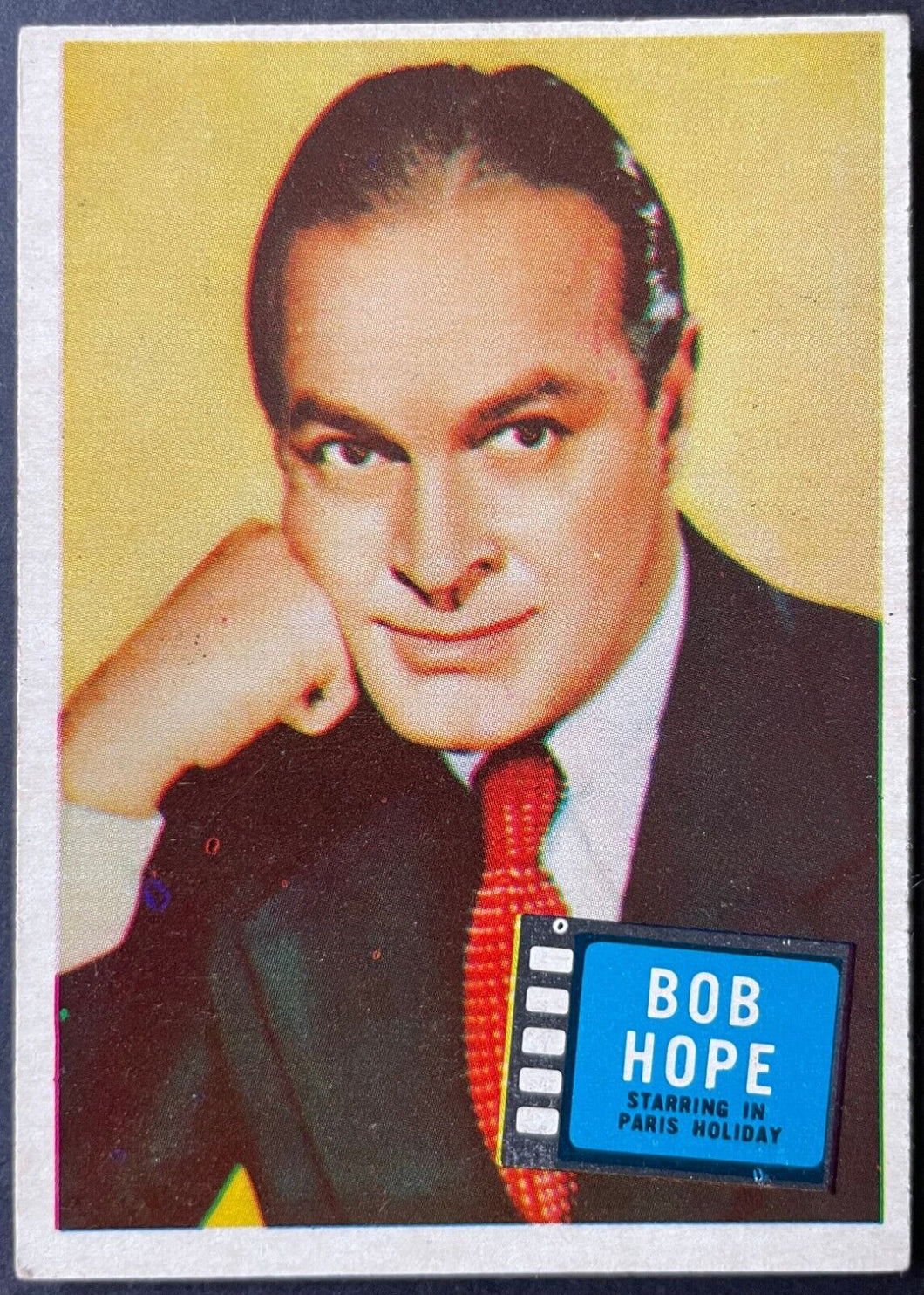 1957 Topps Hit Stars Trading Card Bob Hope #72 Non Sports Vintage