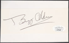 Load image into Gallery viewer, NASA Astronaut Signed Buzz Aldrin Autographed Cut Index Card 2nd Man on Moon JSA
