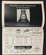 Load image into Gallery viewer, 1969 Seattle Pilots Baseball Program Inaugural MLB Season vs Oakland Athletics
