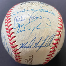 Load image into Gallery viewer, 1995 Montreal Expos Team Autographed Signed x31 Rawlings N.L. Baseball MLB VTG
