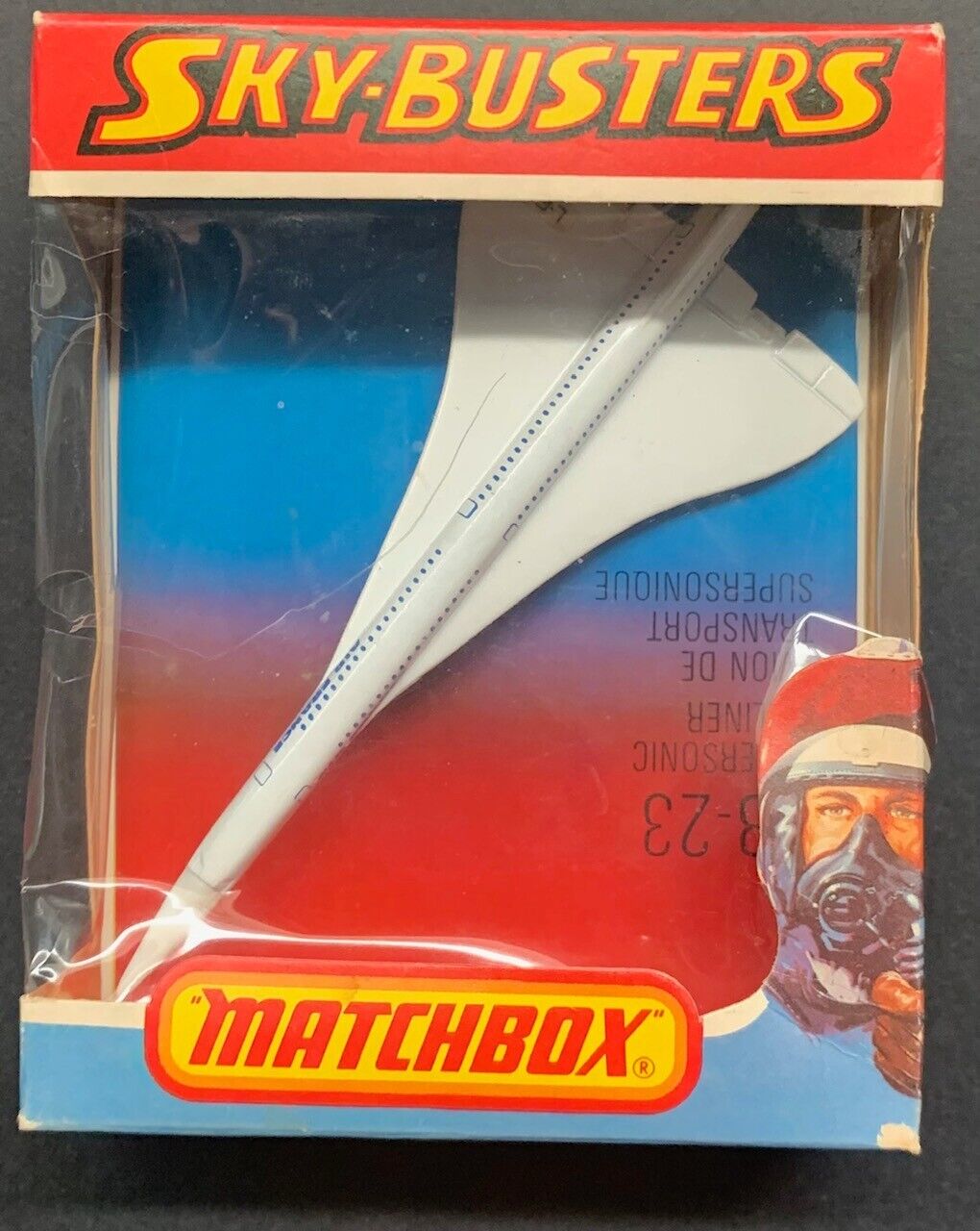 1978 Matchbox Sky-Busters Air France Concorde Toy Die Cast Metal