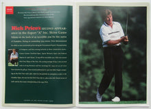 Load image into Gallery viewer, 1994 Export &quot;A&quot; Inc. Skins Game Golf Program + Result - Fred Couples Wins

