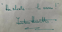 Load image into Gallery viewer, 1936-37 Vintage Signed CBC NHL Hockey Broadcaster Foster Hewitt Autographed
