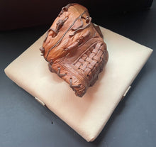 Load image into Gallery viewer, It Was Only Yesterday Ceramic Baseball Glove Art Richard Scott Newman Blue Jays
