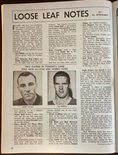 Load image into Gallery viewer, 1967 Maple Leaf Gardens Toronto NHL Program Leafs vs NY Rangers Kent Douglas
