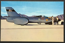 Load image into Gallery viewer, 1960&#39;s Salt Flats Land Speed Record Postcard Unposted Racing Postcard Vintage
