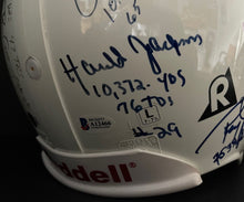 Load image into Gallery viewer, Full Size NFL Riddell Pro Helmet Signed x22 Football HOFers + More Beckett LOA
