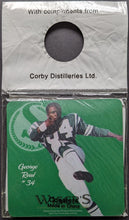 Load image into Gallery viewer, 21 Saskatchewan Roughriders Wisers Premium Drink Coasters CFL Football Vintage
