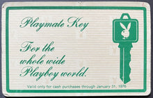 Load image into Gallery viewer, Vintage 1975 Playmate Key Card Playboy Clubs Worldwide
