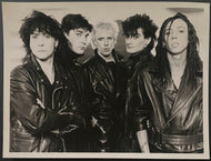 1980's Type 1 Vintage Studio Photo British New Wave Band 