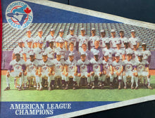 Load image into Gallery viewer, Toronto Blue Jays MLB Baseball Photo Pennant Phantom 85' American League Champs
