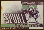 1934 Canada Sports Equipment Catalogue King Clancy Endorsed Hockey Baseball Etc