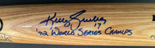 Load image into Gallery viewer, Kelly Gruber Signed Rawlings Baseball Bat Autograph World Series Inscription COA
