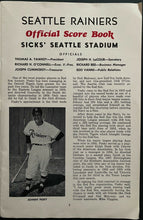 Load image into Gallery viewer, 1961 Seattle Rainiers vs. Tacoma Giants Program Complete Unscored Baseball VTG
