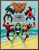 1986 17th Annual San Diego Comic-Con Souvenir Comic Book Marvel Graphic Novel