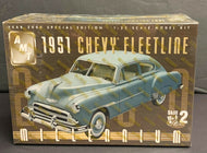 AMT 1951 Chevy Fleetline Millennium Scale 1:25 Model Car Kit Factory Sealed
