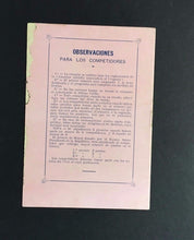 Load image into Gallery viewer, 1903 Albion Football Soccer Club Program Montevideo Uruguay Athletic Comp
