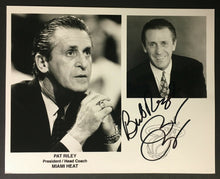 Load image into Gallery viewer, Pat Riley Miami Heat NBA Basketball Autographed Photo Head Coach President
