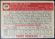 Load image into Gallery viewer, 1952 Topps Baseball #269 Willard Nixon MLB Card Boston Red Sox 5th Series
