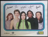 Sugar Jones All Access Full Band Signed Publicity Photo + Backstage Pass 8 x 10