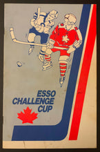 Load image into Gallery viewer, 1982 Esso Challenge Cup Hockey Tournament Program Cimetta Signed Lineup Selanne

