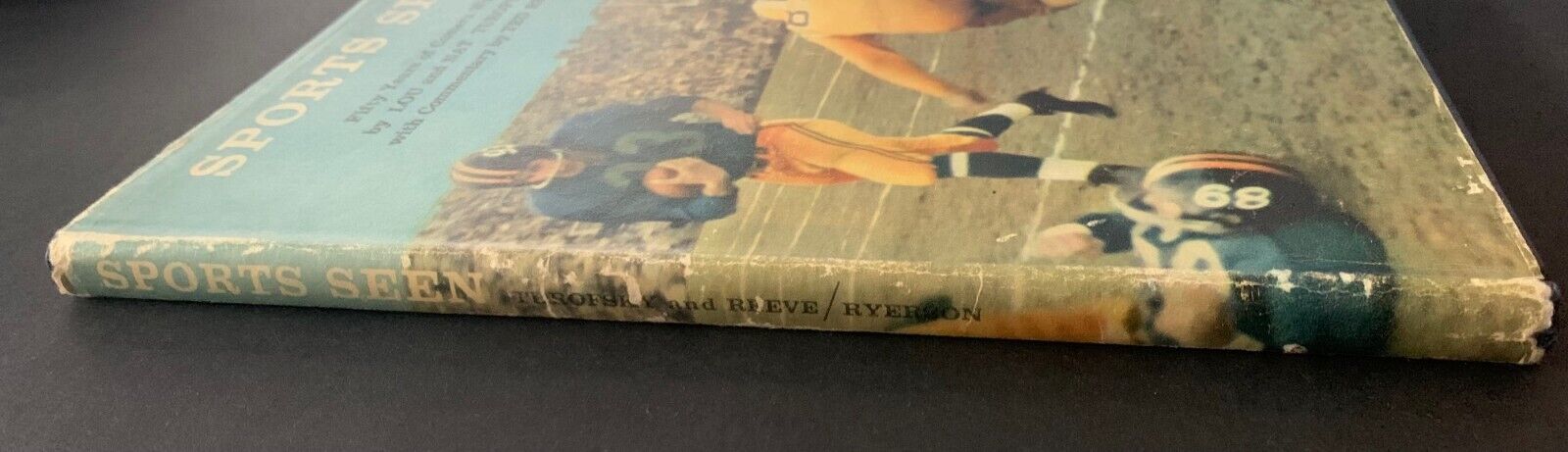 1960s Sports Seen Turofsky Sports Photo Hardcover Book Rare