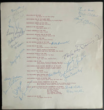 Load image into Gallery viewer, 1960 Sports Celebrity Dinner Program Signed x32 Jesse Owens Nicklaus Autographed
