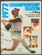 1978 Vintage Original MLB Baseball New York Yankees Official Yearbook