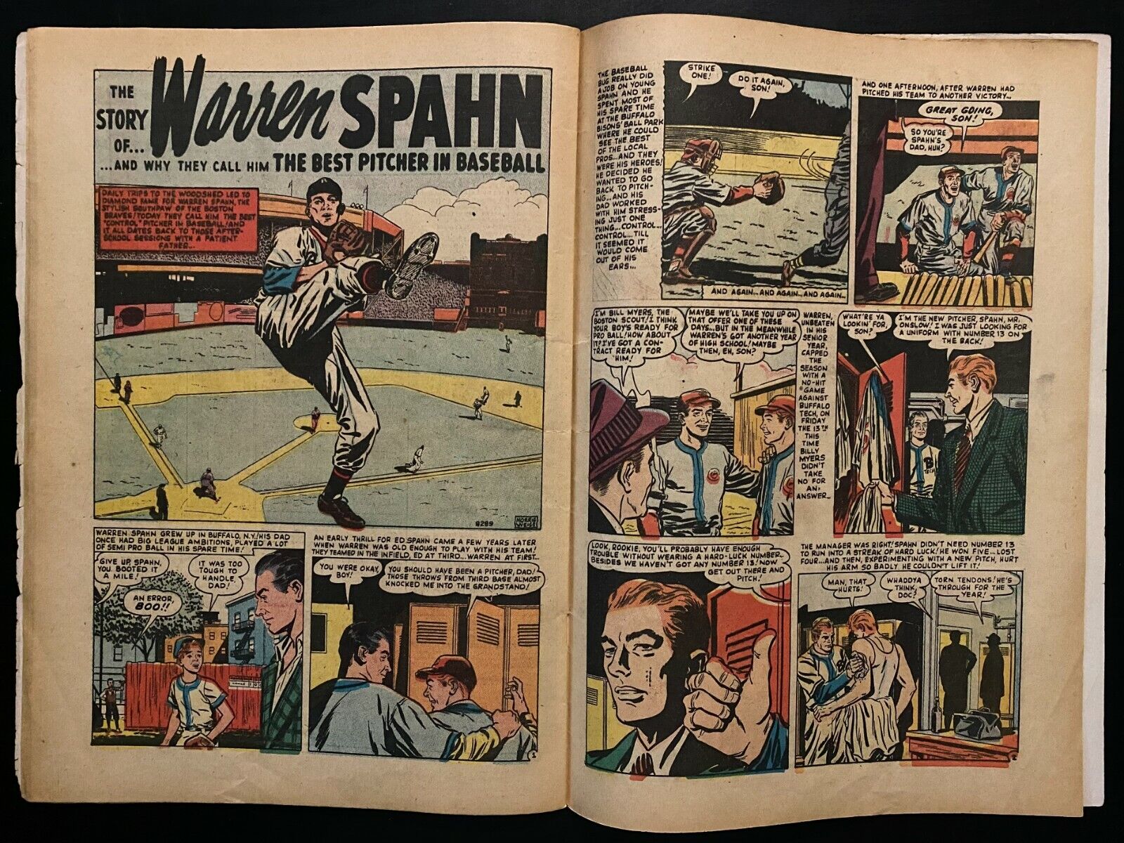 Phil Rizzuto (1951) comic books