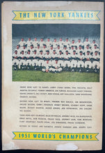 Load image into Gallery viewer, 1951 New York Yankees Fawcett Comic World Series Champion Mantle DiMaggio MLB
