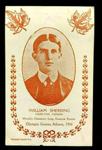 Load image into Gallery viewer, 1906 Olympics William Sherring Postcard Hamilton Canada Gold Medal Winner Athens

