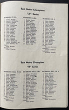 Load image into Gallery viewer, 1961 Little NHL Minor Hockey Tournament Program Bobby Orr Parry Sound Vintage
