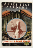 1942 Maple Leaf Gardens Toronto Roller Follies Program Champion Roller Skaters