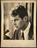 Robert F. Kennedy Autographed Signed Photo + Inscribed USA Attorney General JSA