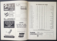 Load image into Gallery viewer, 1958 Cleveland Browns v San Francisco 49ers Kezar Stadium NFL Football Program
