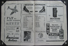 Load image into Gallery viewer, 1936 Chicago Stadium Rare Hockey Doubleheader Program Blackhawks vs NY Rangers
