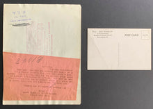 Load image into Gallery viewer, 1923 Lew Tendler Boxer Boxing Vintage Press Photo + Postcard Tendler&#39;s Tavern

