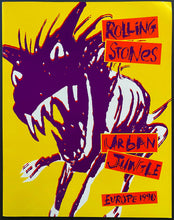 Load image into Gallery viewer, 1990 Rolling Stones Urban Jungle European Concert Tour Program Mick Jagger
