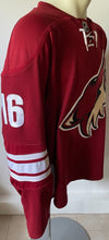 Load image into Gallery viewer, Mike York Phoenix Coyotes Game Issued Hockey Jersey NHL Team LOA Reebok
