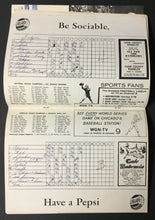 Load image into Gallery viewer, 1959 World Series Program Game 2 Comiskey Park Chicago White Sox LA Dodgers MLB
