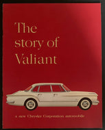 1st Year 1959 Chrysler Valiant Classic Car Sales Brochure Vintage Advertising