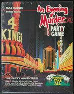 An Evening Of Murder Party Game - Max Haines Canada Games Co. New Factory Sealed