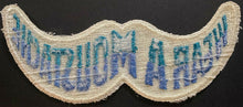 Load image into Gallery viewer, 1920's Vintage Canadian Dairy Assoc. Wear A Moustache Milk Patch Rare Crest
