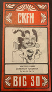 1971 CKFH Radio Survey Record Chart Toronto Music Lynn Anderson Dave Edmunds